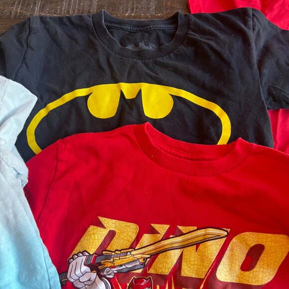 Lot of 8 Short Sleeve T-Shirts Boys Size XS/S - 5-6 - Picture 5 of 9